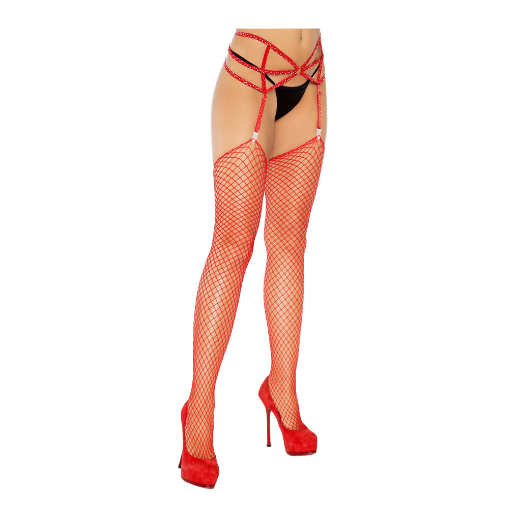 Leg Avenue Gem Industrial Net Stockings