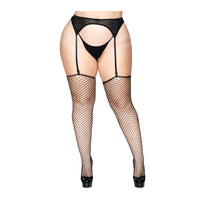 Leg Avenue Gem Plus Industrial Net Stockings