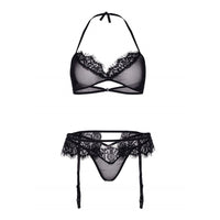 Leg Avenue 3 Piece Sheer Lingerie Set