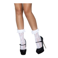 Leg Avenue Butterfly Net Ankle Socks