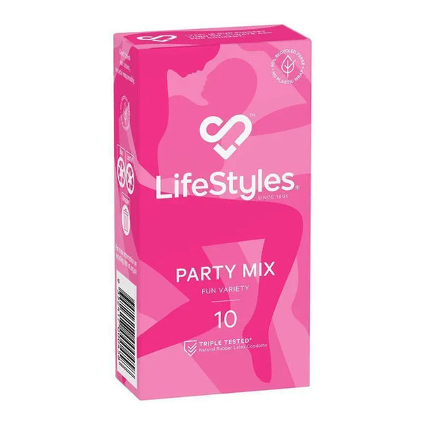 Lifestyles 10s Party Mix Condoms