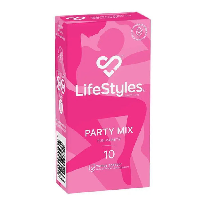 Lifestyles 10s Party Mix Condoms