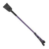 Love in Leather Braided Leather Riding Crop