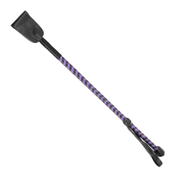 Love in Leather Braided Leather Riding Crop