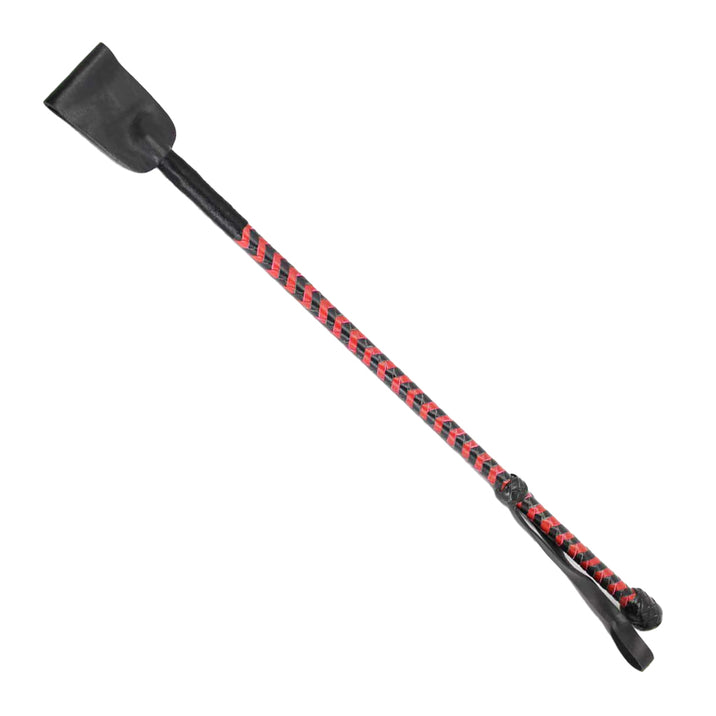 Love in Leather Braided Leather Riding Crop