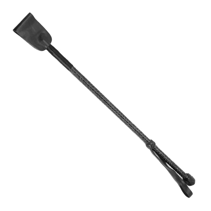 Love in Leather Braided Leather Riding Crop
