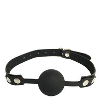 Love in Leather Faux Leather Ball Gag