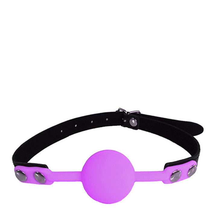 Love in Leather Faux Leather Ball Gag
