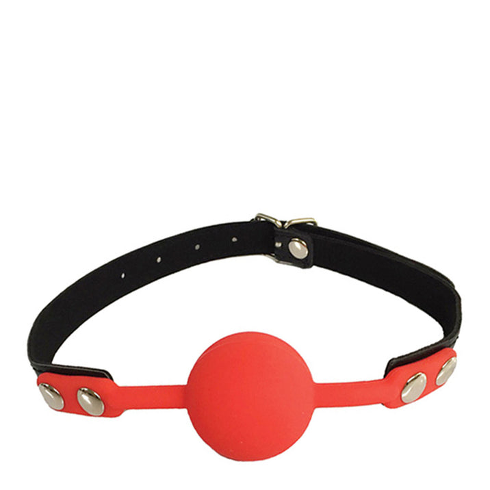 Love in Leather Faux Leather Ball Gag