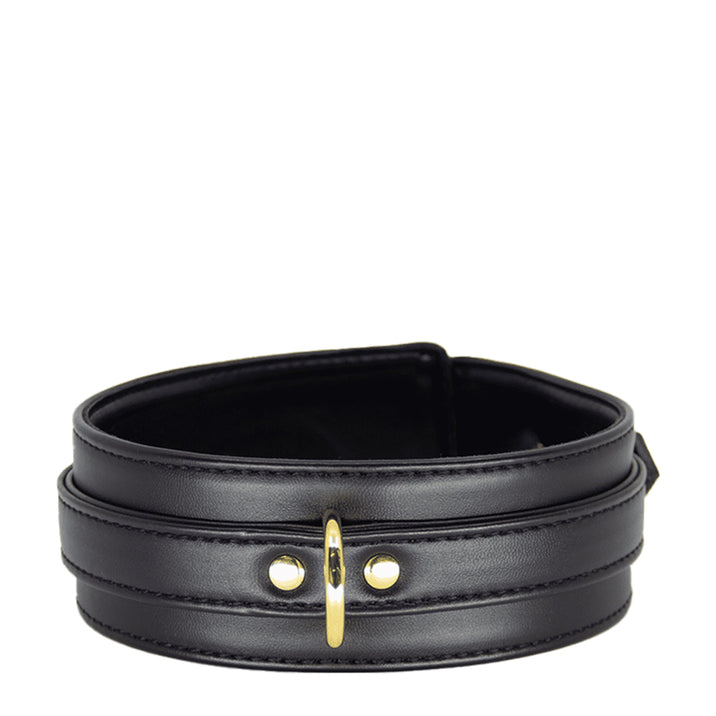 Love in Leather Faux Leather Collar & Lead Set