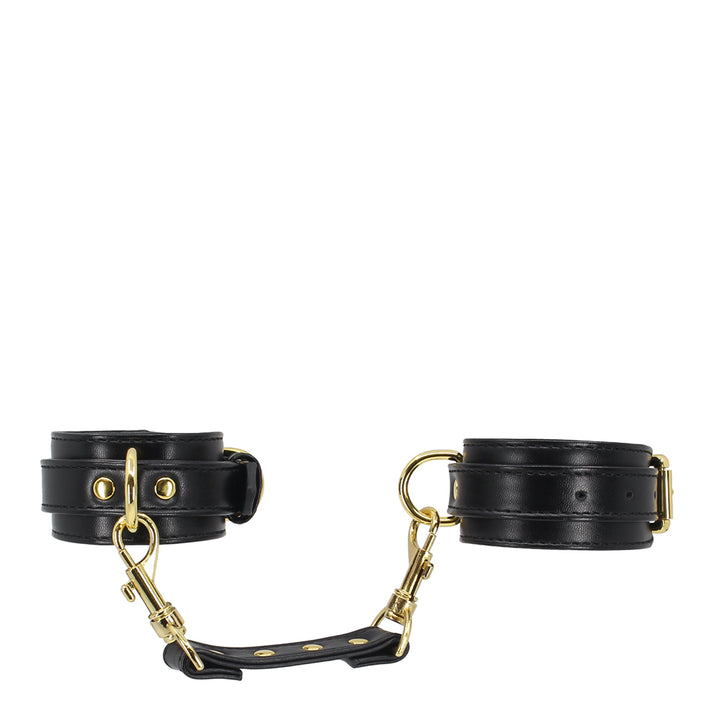 Love in Leather Faux Leather Wrist Restraints
