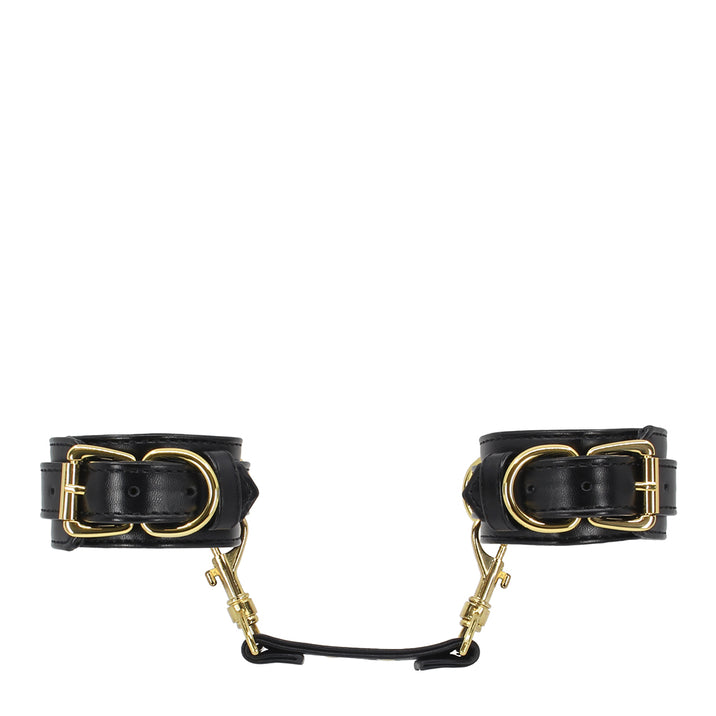 Love in Leather Faux Leather Wrist Restraints