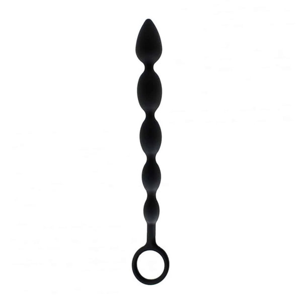 Love in Leather Large Silicone Anal Beads