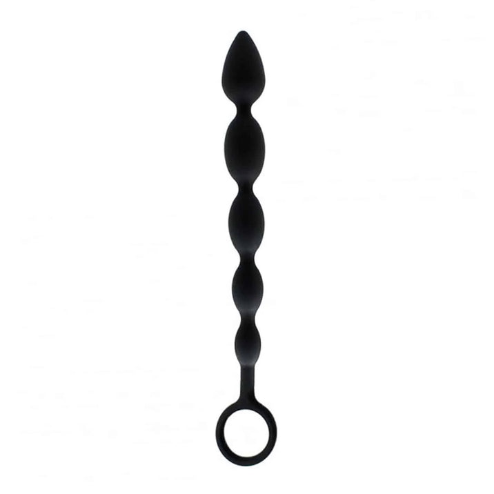 Love in Leather Large Silicone Anal Beads