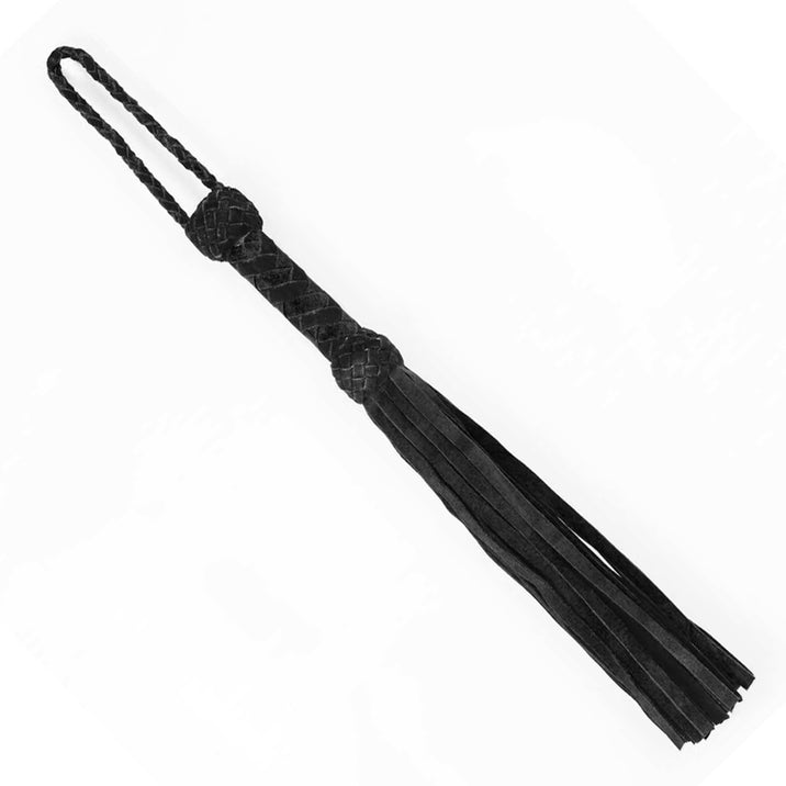 Love in Leather Medium Length Suede Flogger