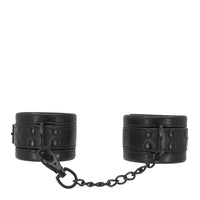 Love in Leather Padded Faux Leather Wrist Restraints