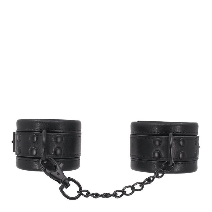 Love in Leather Padded Faux Leather Wrist Restraints