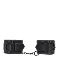 Love in Leather Padded Faux Leather Wrist Restraints