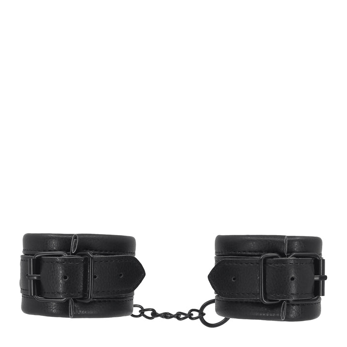Love in Leather Padded Faux Leather Wrist Restraints