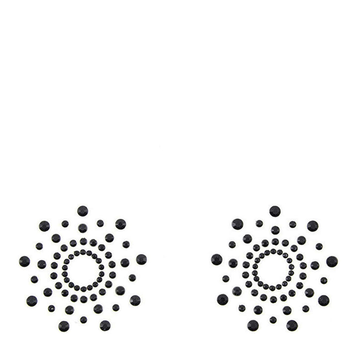 Love in Leather Rhinestone Tease Nipple Pasties