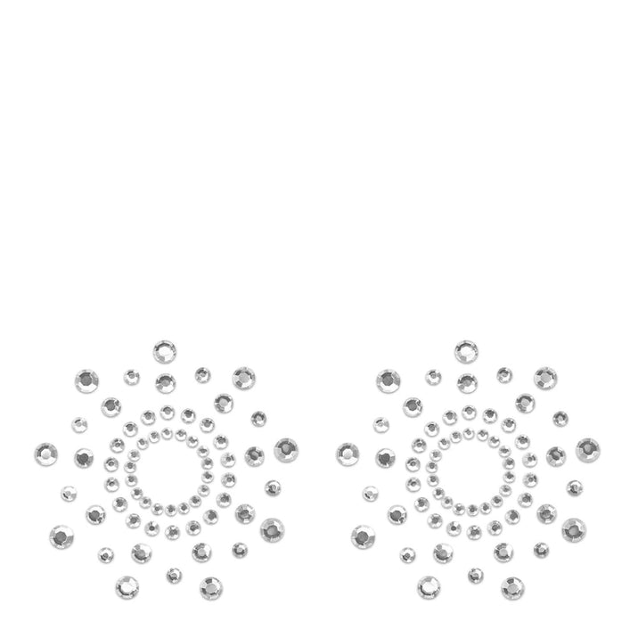 Love in Leather Rhinestone Tease Nipple Pasties