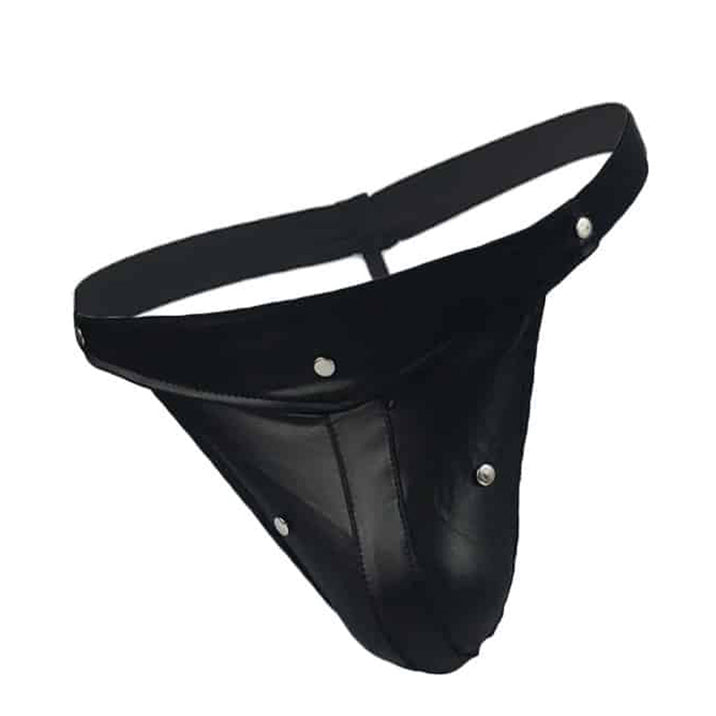 Love in Leather Studded G-String