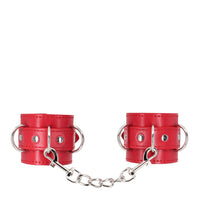 Love in Leather Unlined Wide Faux Leather Wrist Cuffs