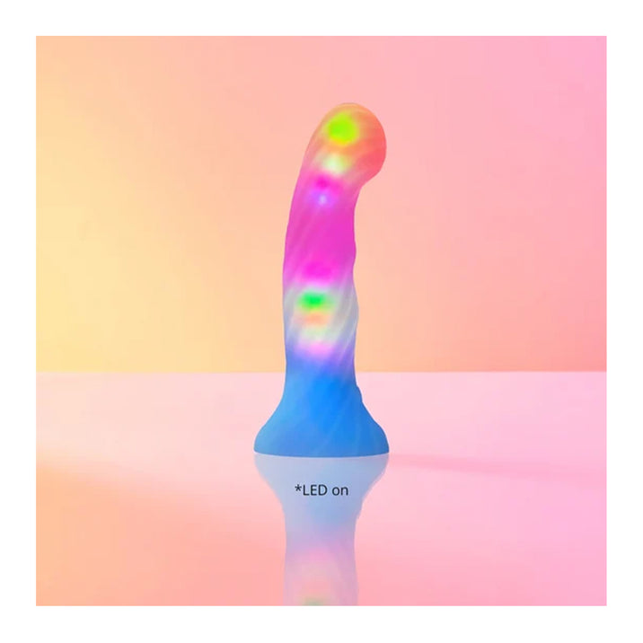 Love to Love Candy Loop LED Silicone Dildo
