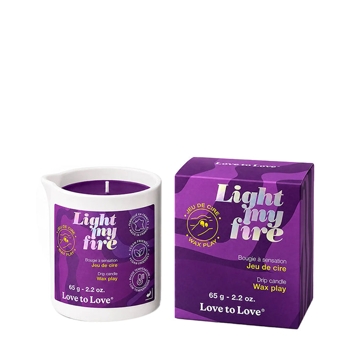 Love to Love Light My Fire Wax Play Candle