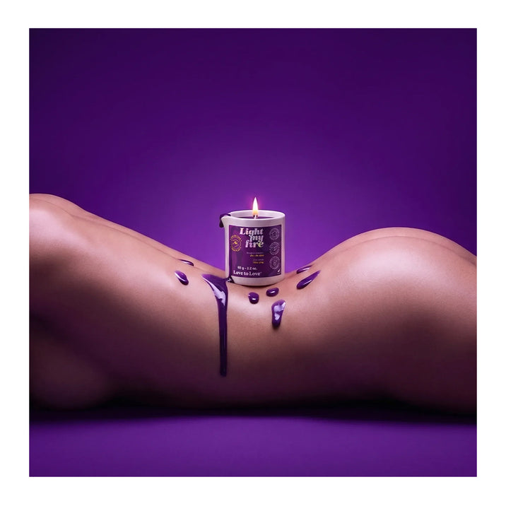 Love to Love Light My Fire Wax Play Candle