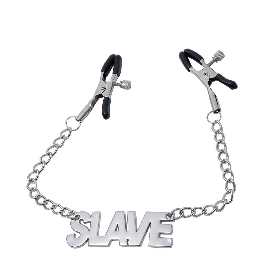 Love in Leather Slave Nipple Clamps