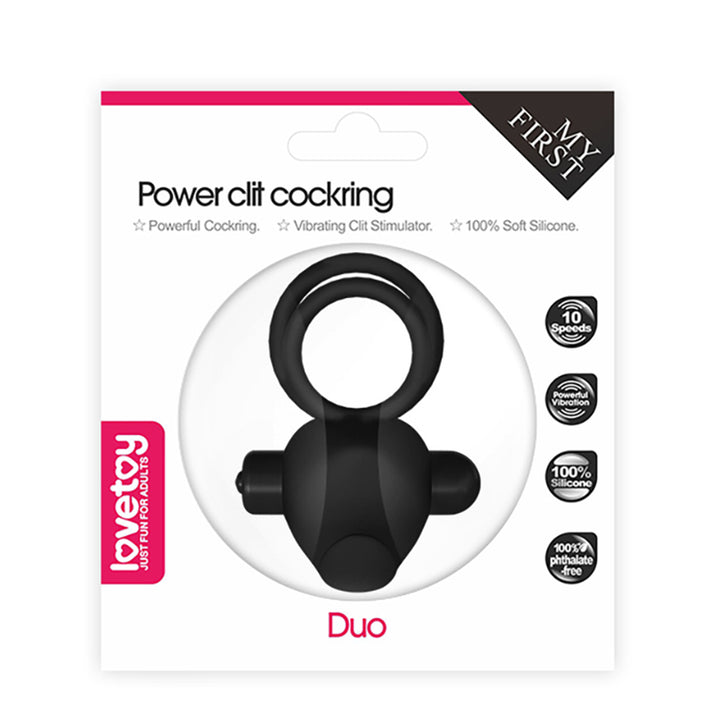 Lovetoy Power Clit Duo Cock Ring
