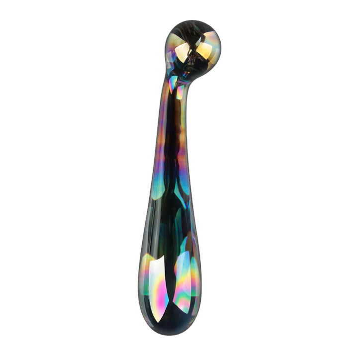 Lovetoy Twilight Gleam Alluring Arc Glass Dildo