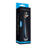 Lovetoy Twilight Gleam Alluring Arc Glass Dildo
