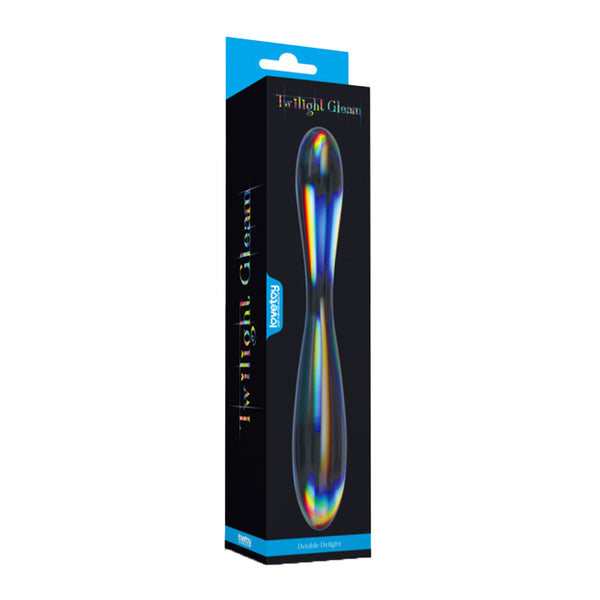 Lovetoy Twilight Gleam Double Delight Glass Dildo