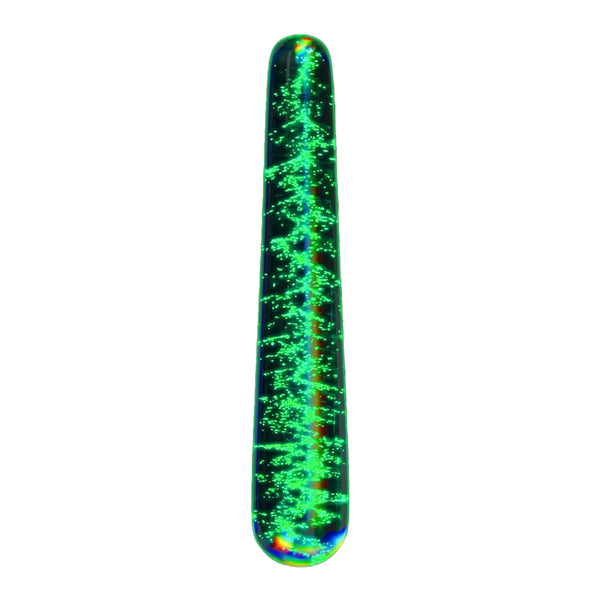 Lovetoy Twilight Gleam Fantasy Glow in the Dark Glass Dildo