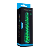 Lovetoy Twilight Gleam Fantasy Glow in the Dark Glass Dildo