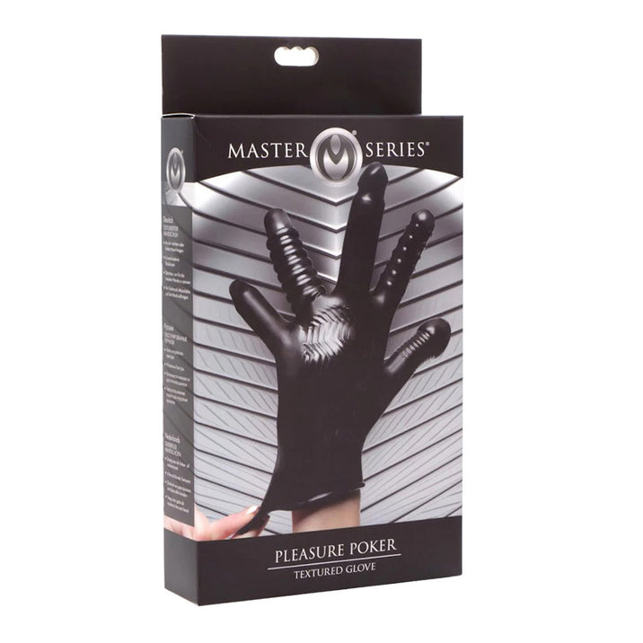 Master Series Pleasure Poker Textured Glove