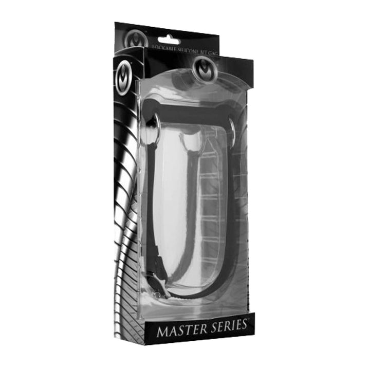 Master Series Mr Ed Lockable Silicone Horse Bit Gag