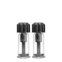 Master Series Black Maxxx Powerful Twist Nipple Suckers