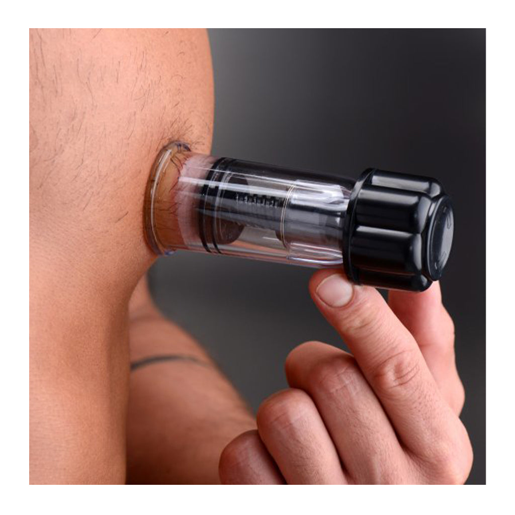 Master Series Black Maxxx Powerful Twist Nipple Suckers