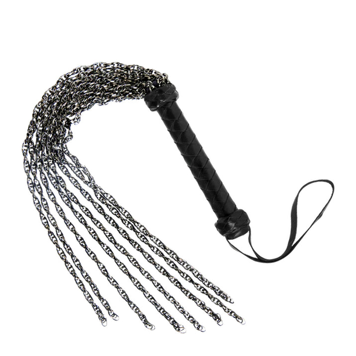 Master Series Gunmetal Chain Flogger