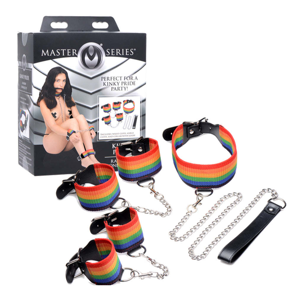 Master Series Kinky Pride Bondage Set