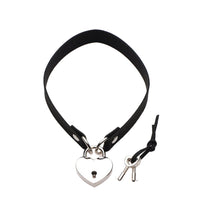 Master Series Lock-It Heart Choker
