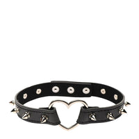 Master Series Spiked Heart Collar