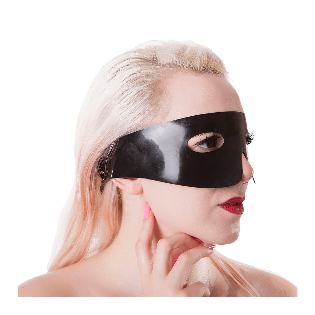 Moulded Latex Zorro Mask