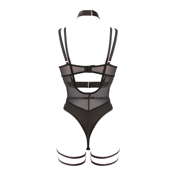 Muse Brace Top & Garter Belt Bodysuit
