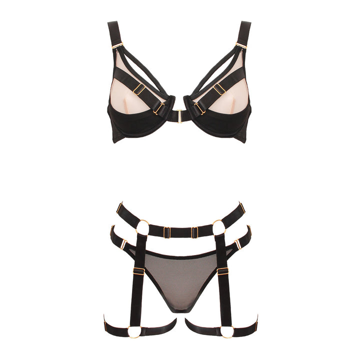 Muse Contrast Bra & Panty Set