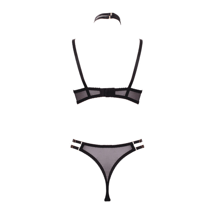 Muse Peek-A-Boo Bra and Panty Set