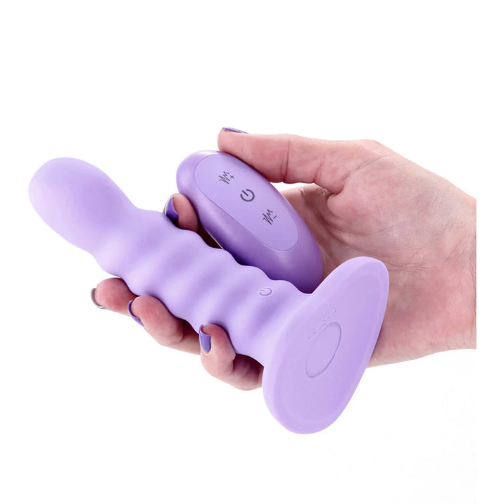 NS Novelties Colours Ribbed 6" Vibrating Dildo